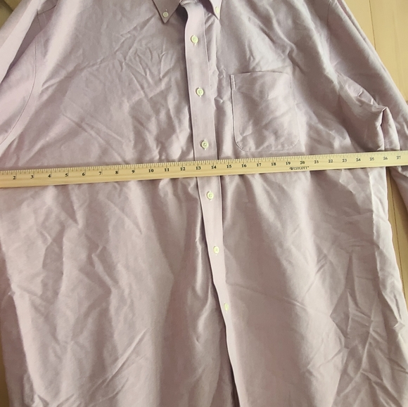 LL Bean Mens Button Up Dress Shirt - Picture 4 of 11